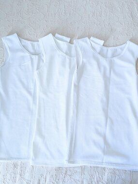 3x JETTPROOF Sensory Compression Autistic ADHD PTSD White Tanks